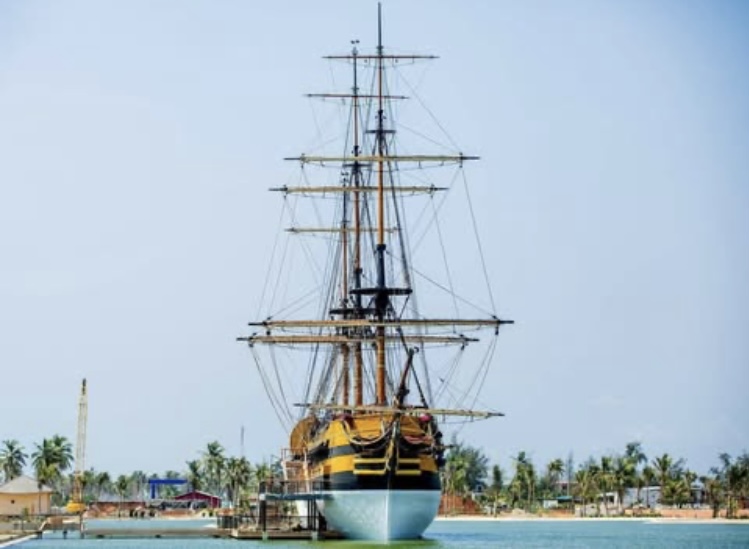 Le bateau du départ